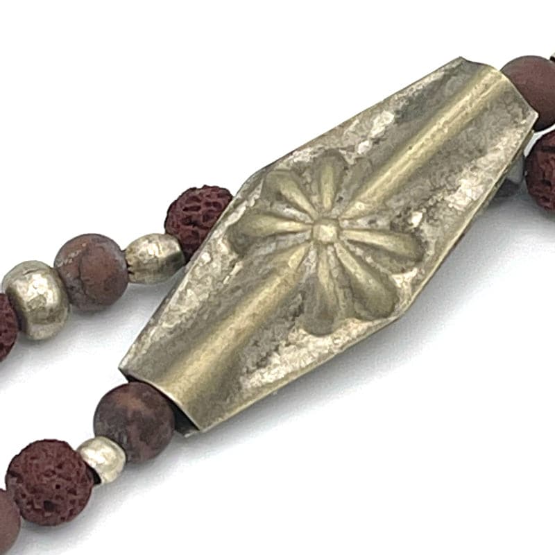 Boho Kuchi Tribe Flower Charm Bracelet