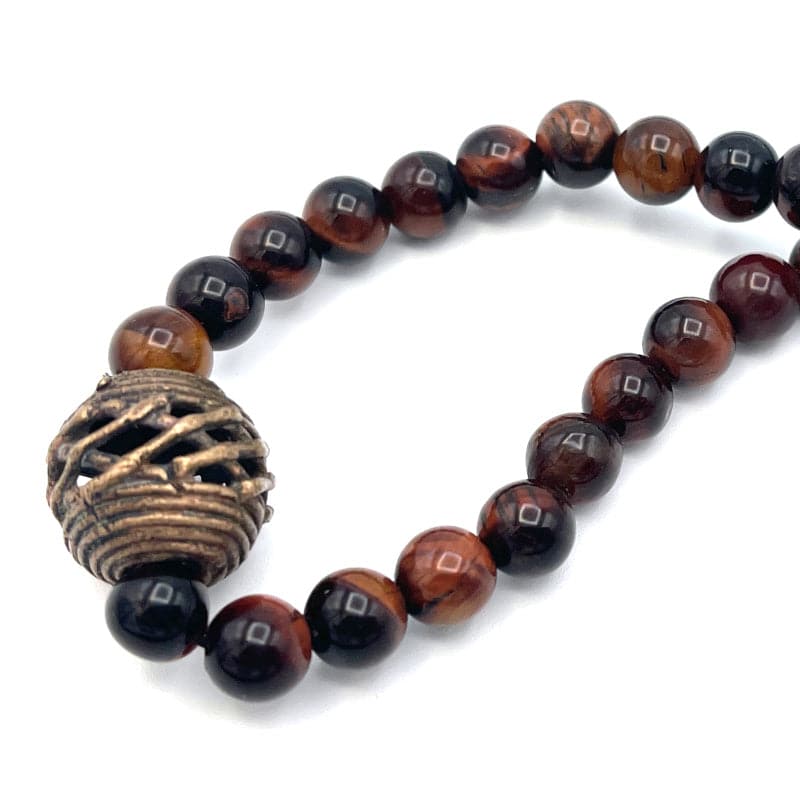 Year of the Tiger Brass Pendant Necklace