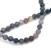 Silver Surfer Iolite Gemstone Charm Necklace