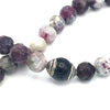 Burgundy Eudialyte Gemstone 108 Bead Mala Necklace 