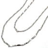 Vintage Monet Silver Chain Link Necklace