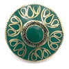Large Green Antique Tribal Statement Rings