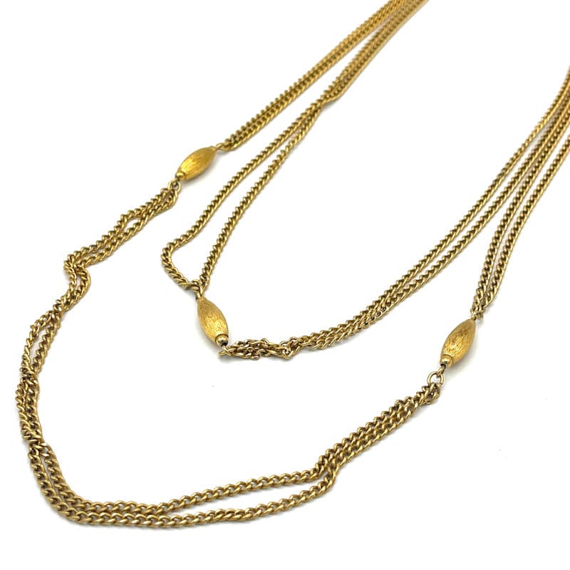 Vintage Eighties Monet Gold Tone Rope Chain Necklace, 30 Inch Long Rope  Chain Gold Tone Necklace, 1980s Signed Monet Chain, Vintage Jewelry
