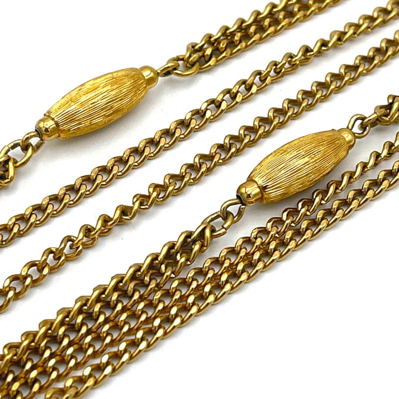 Monet gold outlet rope chain